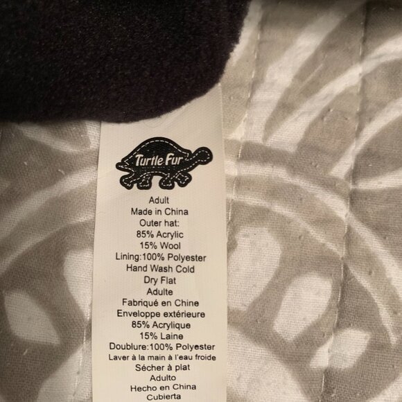 Turtle Fur Hat - Picture 3 of 4